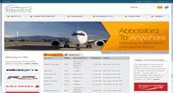 Desktop Screenshot of abbotsfordairport.ca